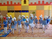 Šmoulové - závěrečné vystoupení 2017